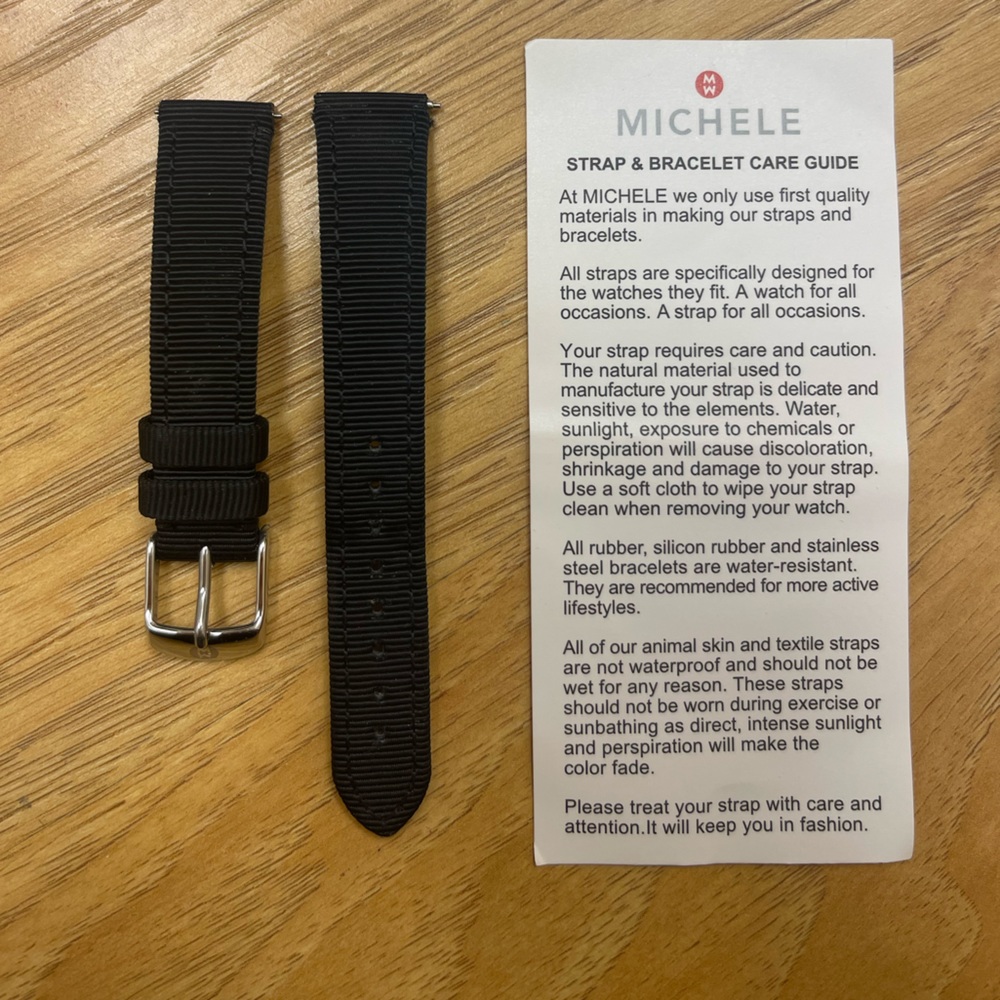 Michele Urban Mini Quartz Ladies Watch - Picture 7 of 10
